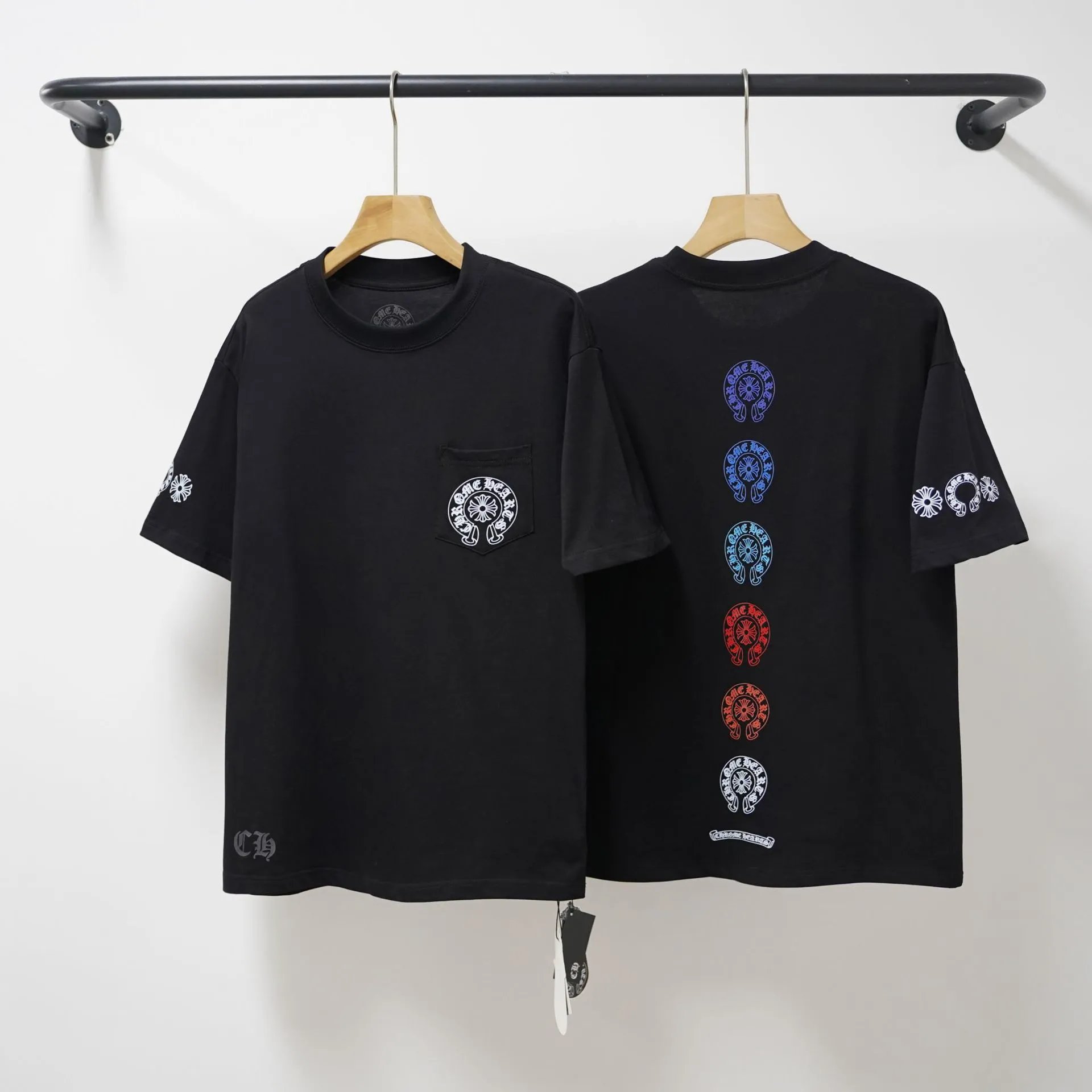 Chrome Hearts T-Shirts Oversized graphic pocket T-shirt — 33
