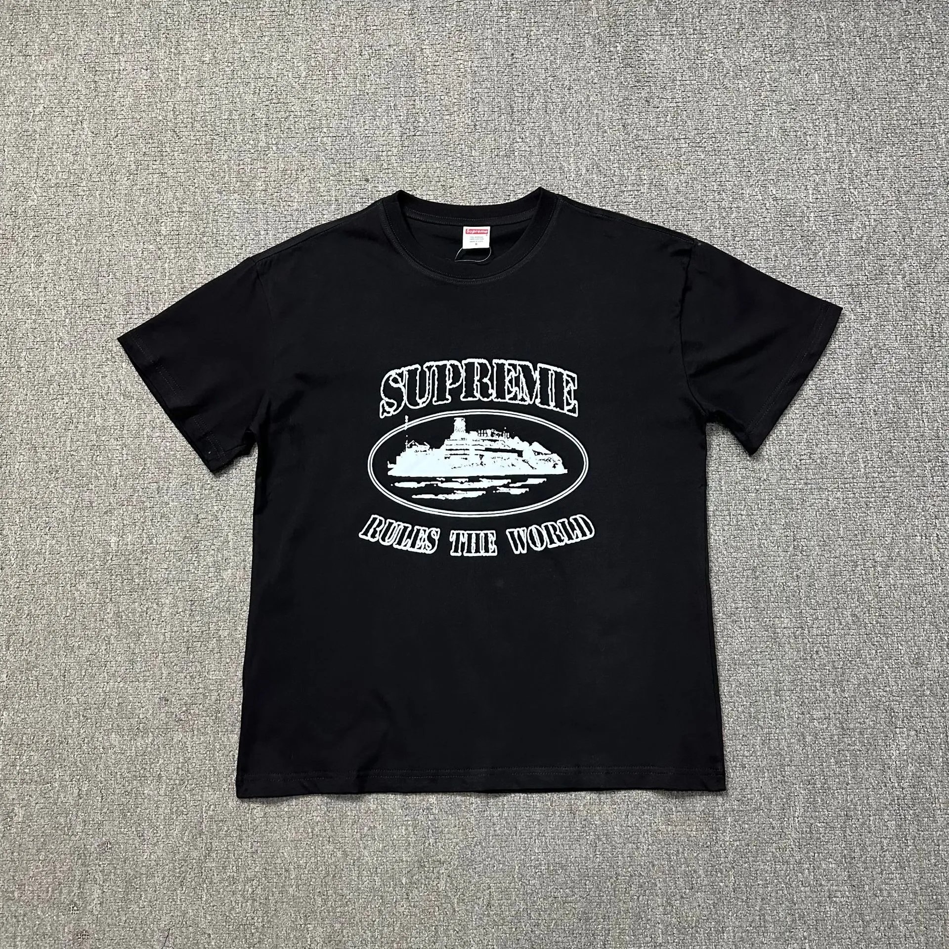 Corteiz T-Shirts Graphic Print — 3188 Black