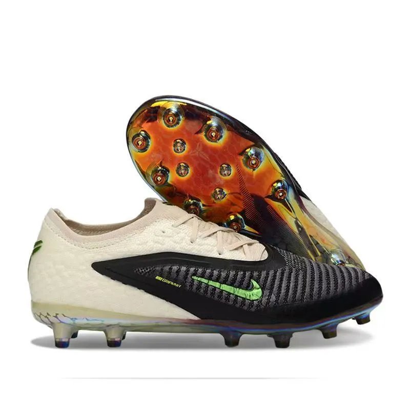 Nike Boots Low-cut firm-ground football — Black Rice AG