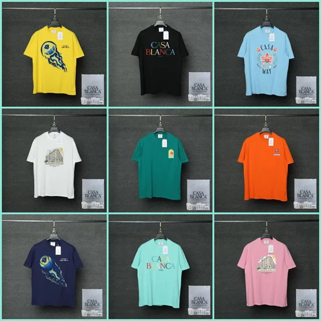 Casablanca T-Shirts Flaming Tennis Ball Graphic product detail image 1