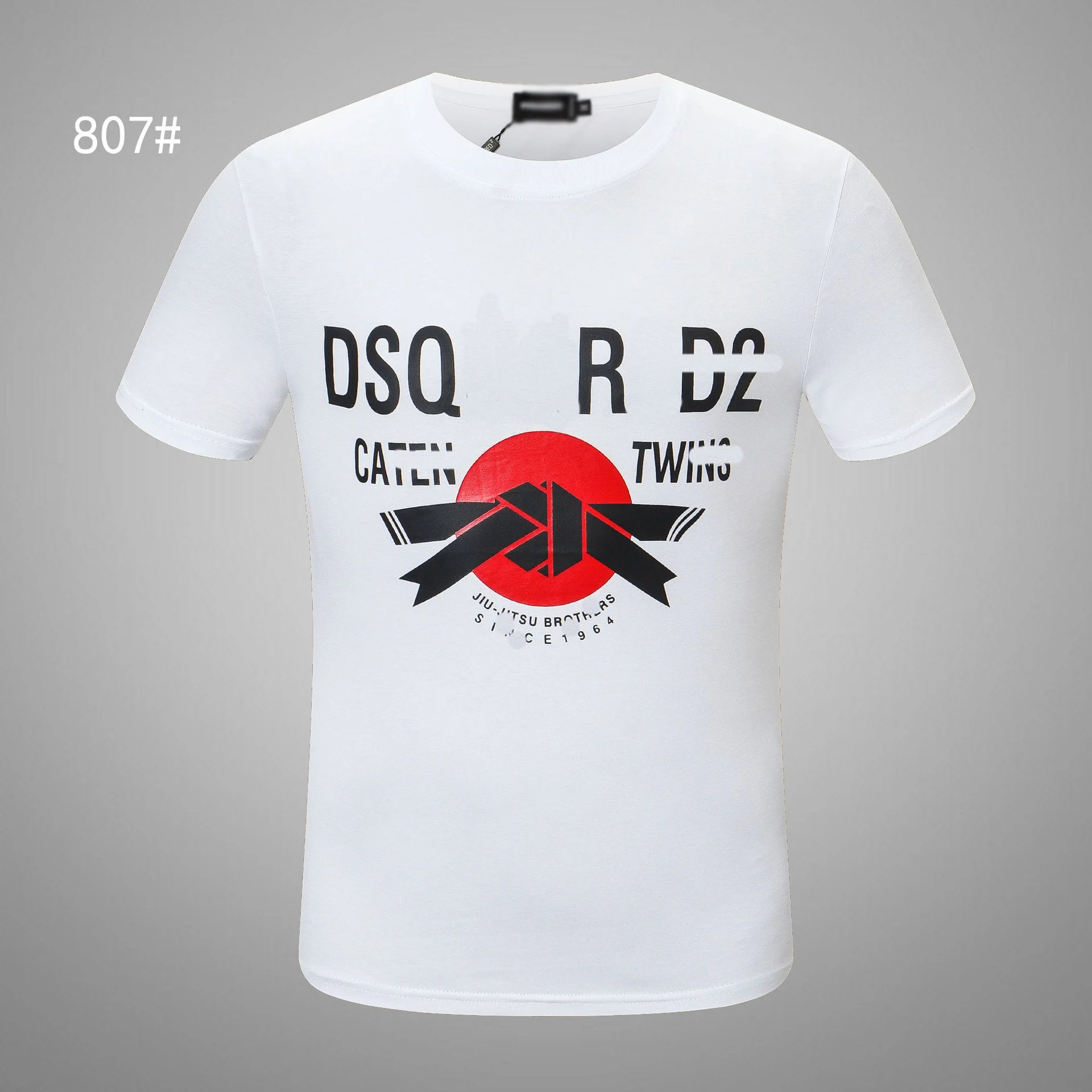 Dsquared2 T-Shirts Graphic Print — DQ 807 white