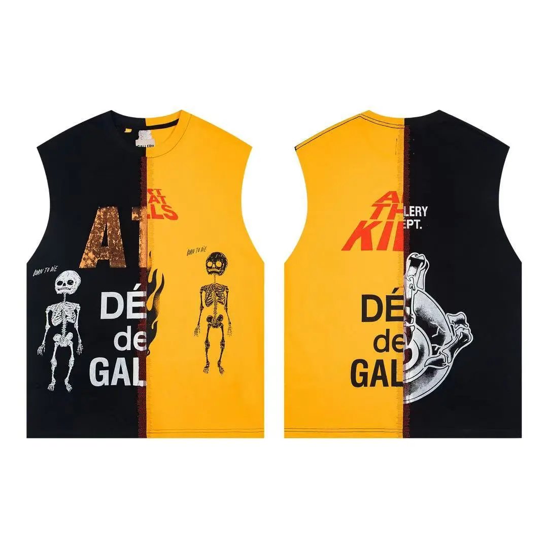 Gallery Dept. T-Shirts Graphic Tie-Dye Short-Sleeve T-Shirt — 481 color matching