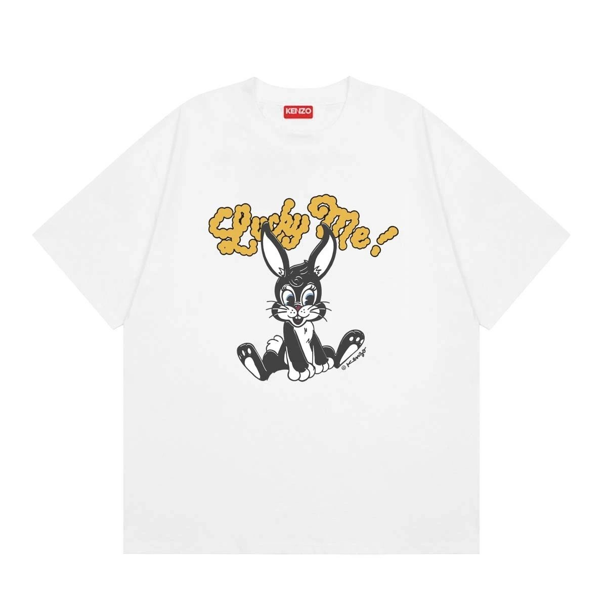Kenzo T-Shirts Short-Sleeve Graphic Print — 169 white