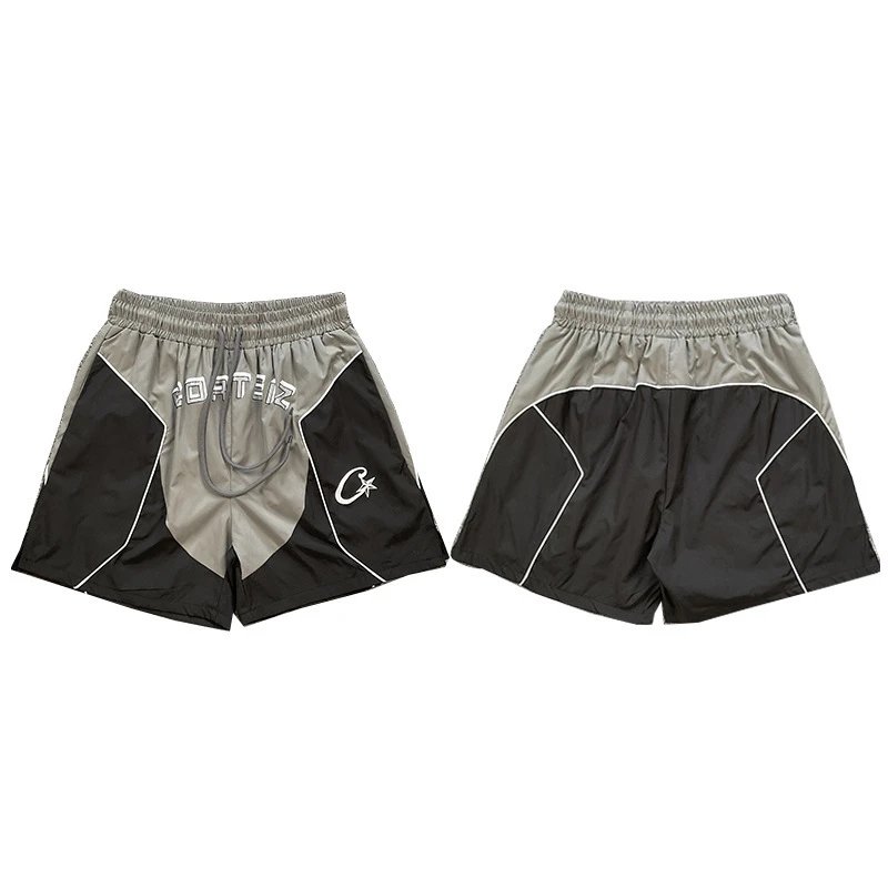 Broken Planet Shorts Drawstring graphic — 3217 gray