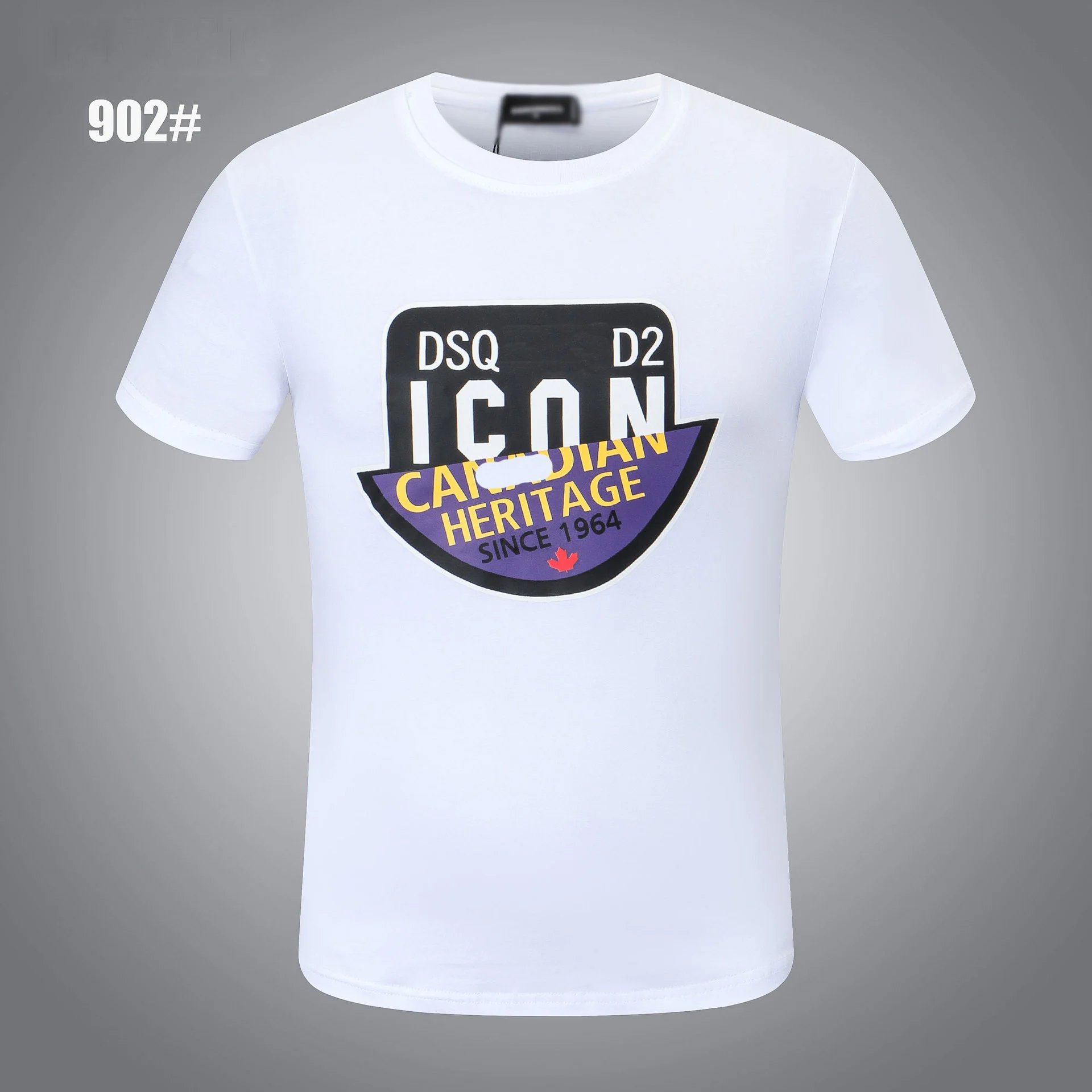 Dsquared2 T-Shirts Graphic Print — DT 902 white