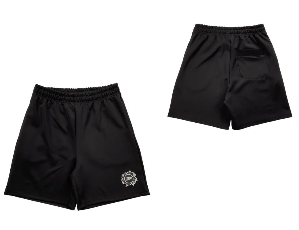 Broken Planet Shorts Graphic and plaid — D 8271 Black