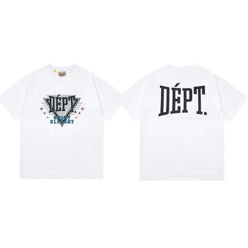 Gallery Dept. T-Shirts Graphic Print Short-Sleeve T-Shirt — 457 white