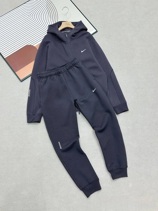 Nike Tracksuits NOCTA hooded zip-up tracksuit — 05 Reflective aquamarine zipper sweater suit