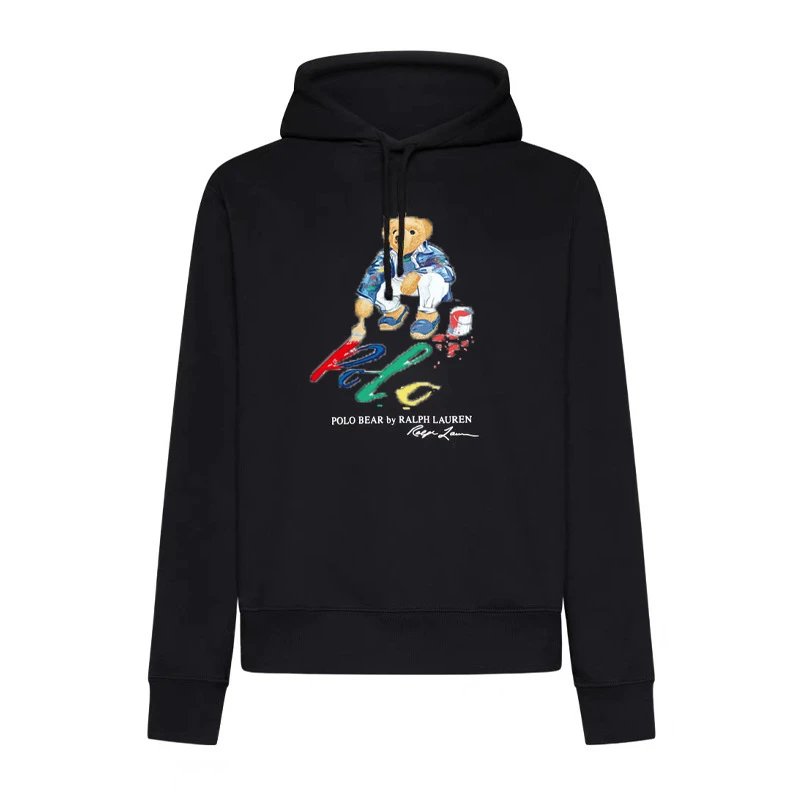 Ralph Lauren Hoodies & Sweatshirts Polo Bear Graphic Hoodie — 68 black