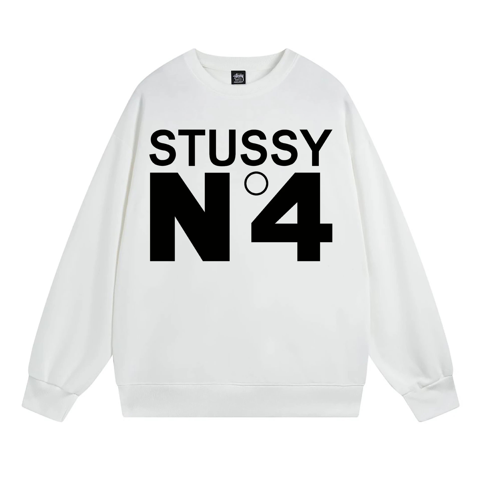 Stüssy Hoodies & Sweatshirts Crewneck Sweatshirt with Chengdu Chapter Graphic — 104 white