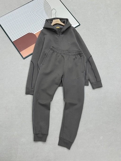 Nike Tracksuits NOCTA hooded zip-up tracksuit — 05 Reflective Dark Grey Zip Sweat Set
