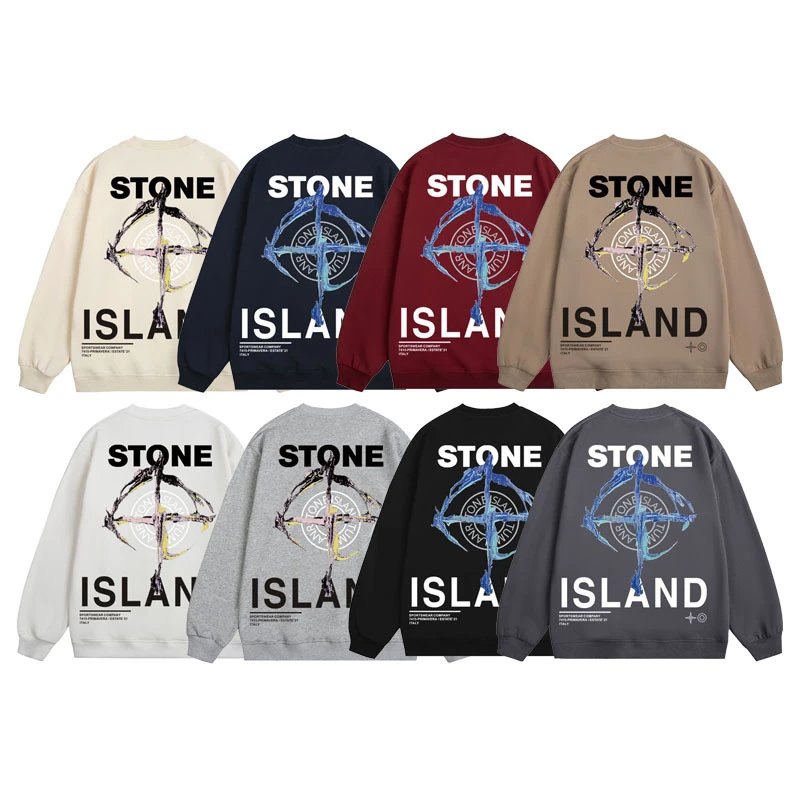 Stone Island Hoodies & Sweatshirts Graphic Crewneck Sweatshirt image 2