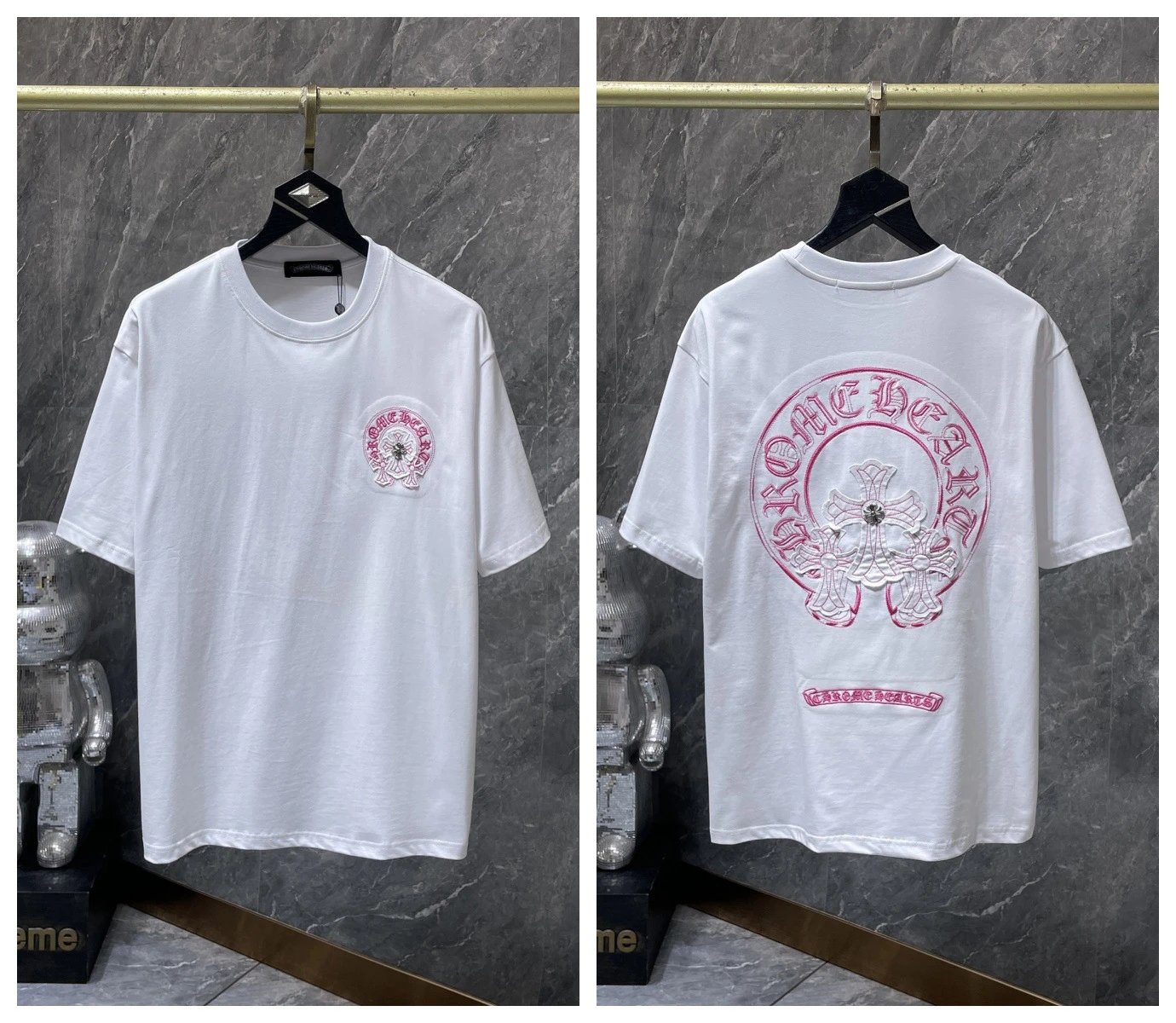 Chrome Hearts T-Shirts KLX09 graphic short-sleeve — 24