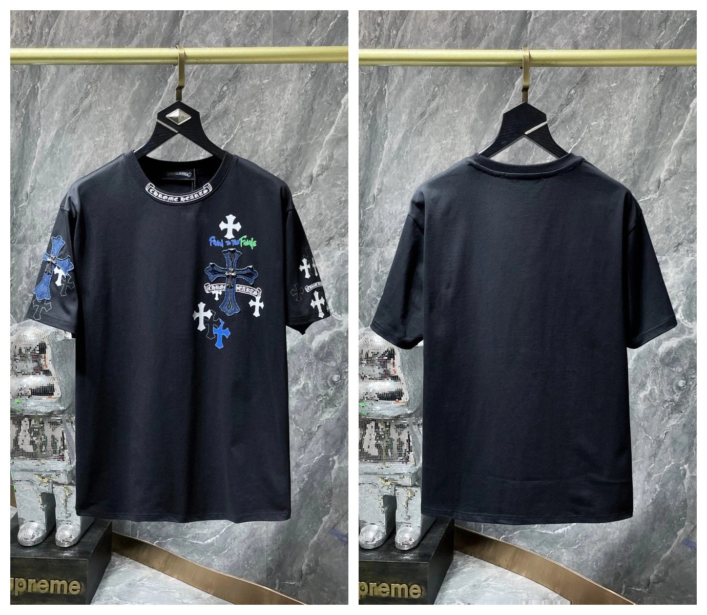 Chrome Hearts T-Shirts KLX09 graphic short-sleeve — 25