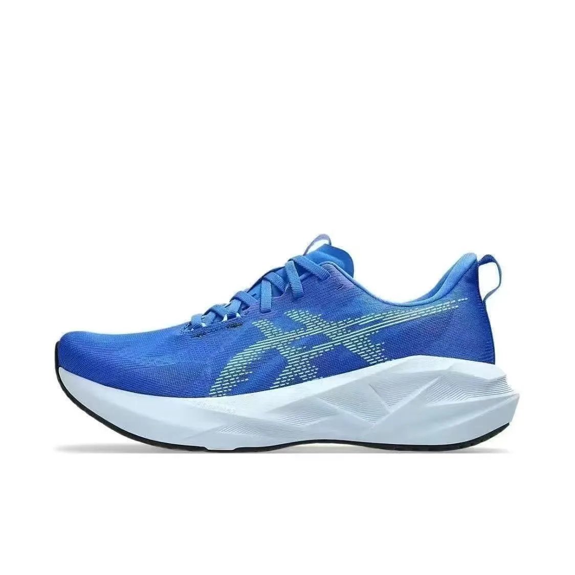 ASICS Sneakers NOVABLAST 5 Running Shoes — Blue and white