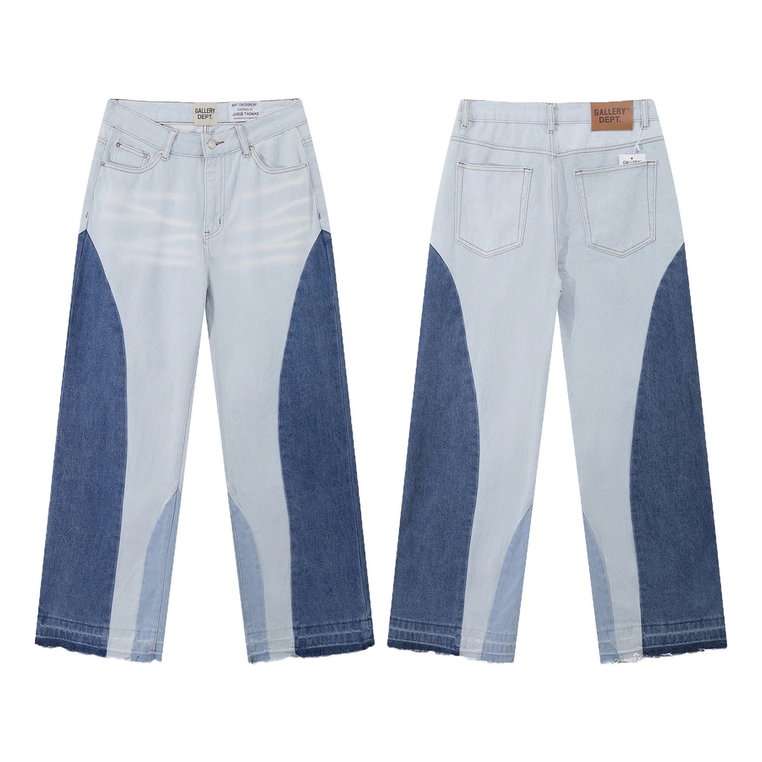 Gallery Dept. Jeans Paint-Splatter Ripped — 36