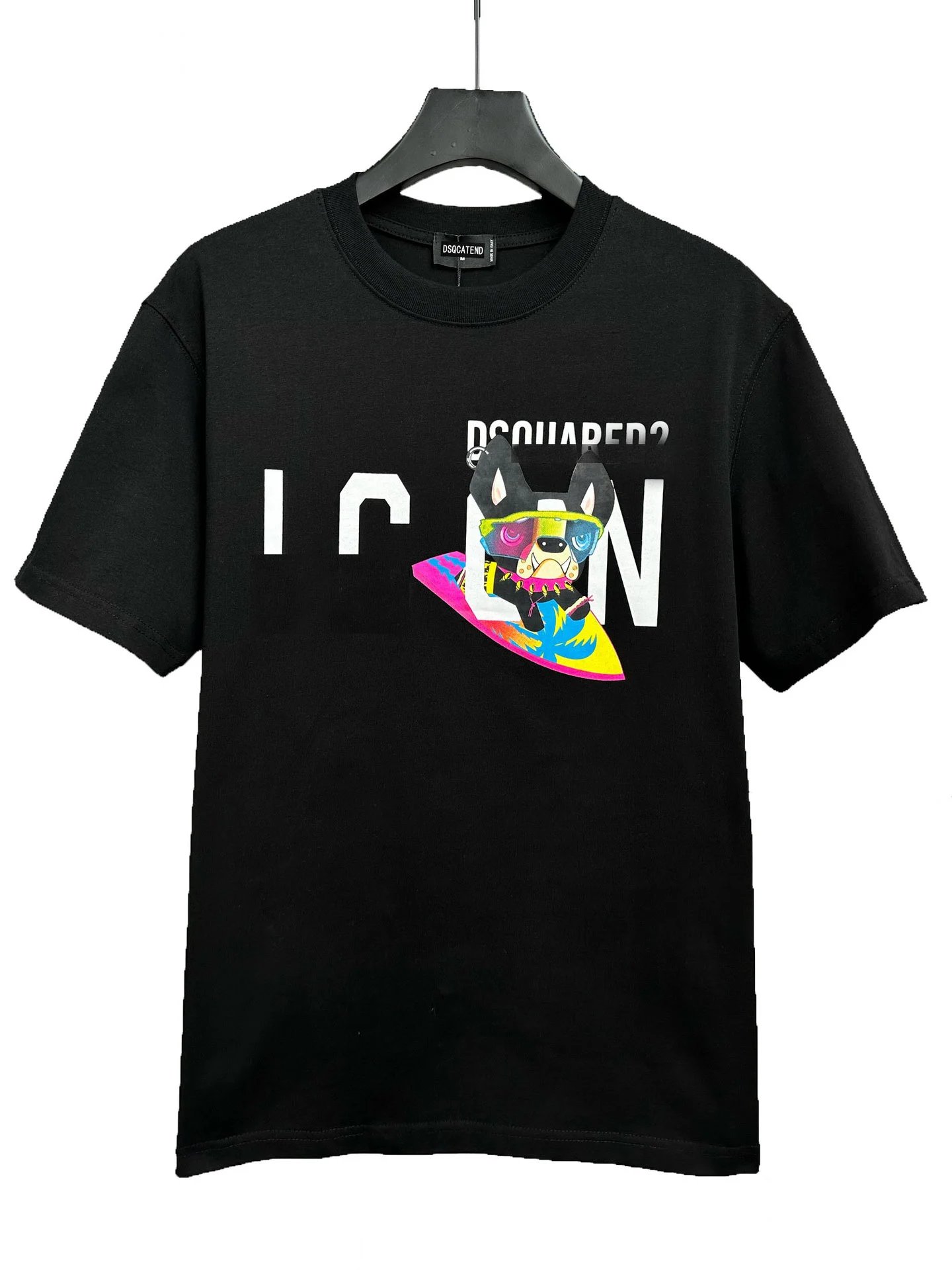 Dsquared2 T-Shirts Graphic Print — DQ 2828 black