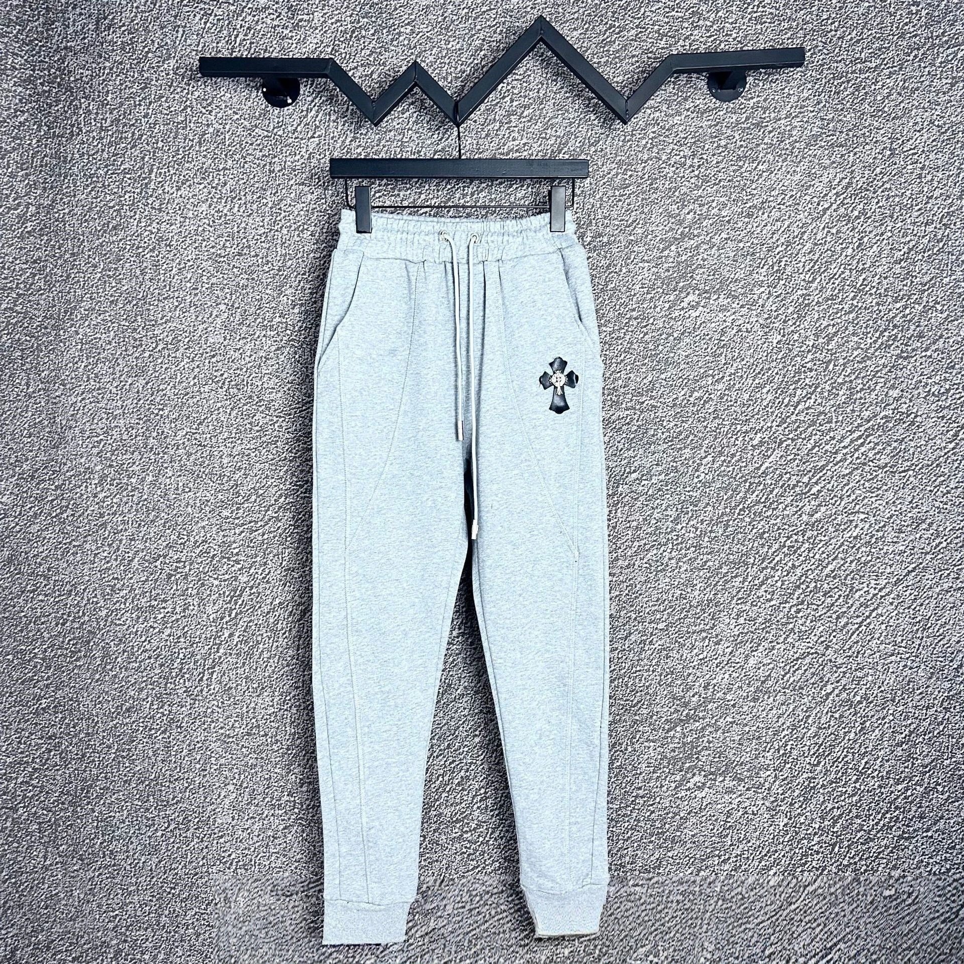 Chrome Hearts Trousers Sanskrit logo jogger sweatpants — B601-1