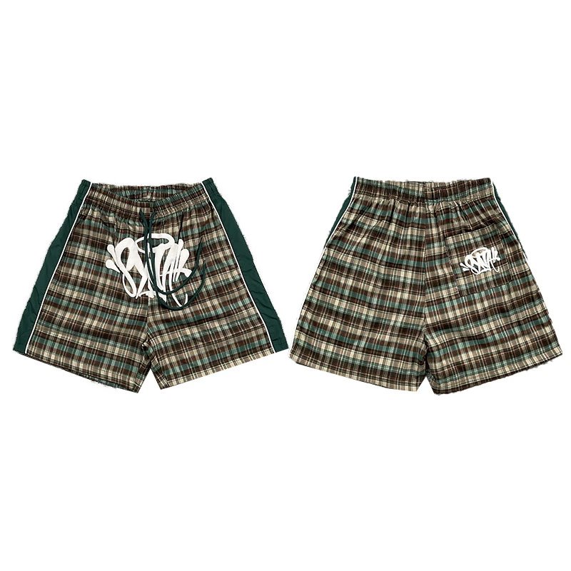 Broken Planet Shorts Drawstring graphic — 8323 Green