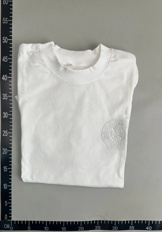 Chrome Hearts T-Shirts Graphic Cross Motif Short-Sleeve T-Shirt product detail image 4