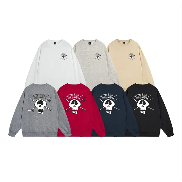 Stüssy Hoodies & Sweatshirts Crewneck Graphic Sweatshirt product detail image 8