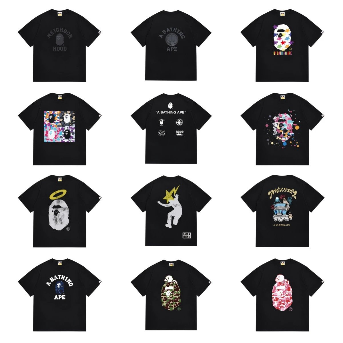 A Bathing Ape (BAPE) Short-Sle