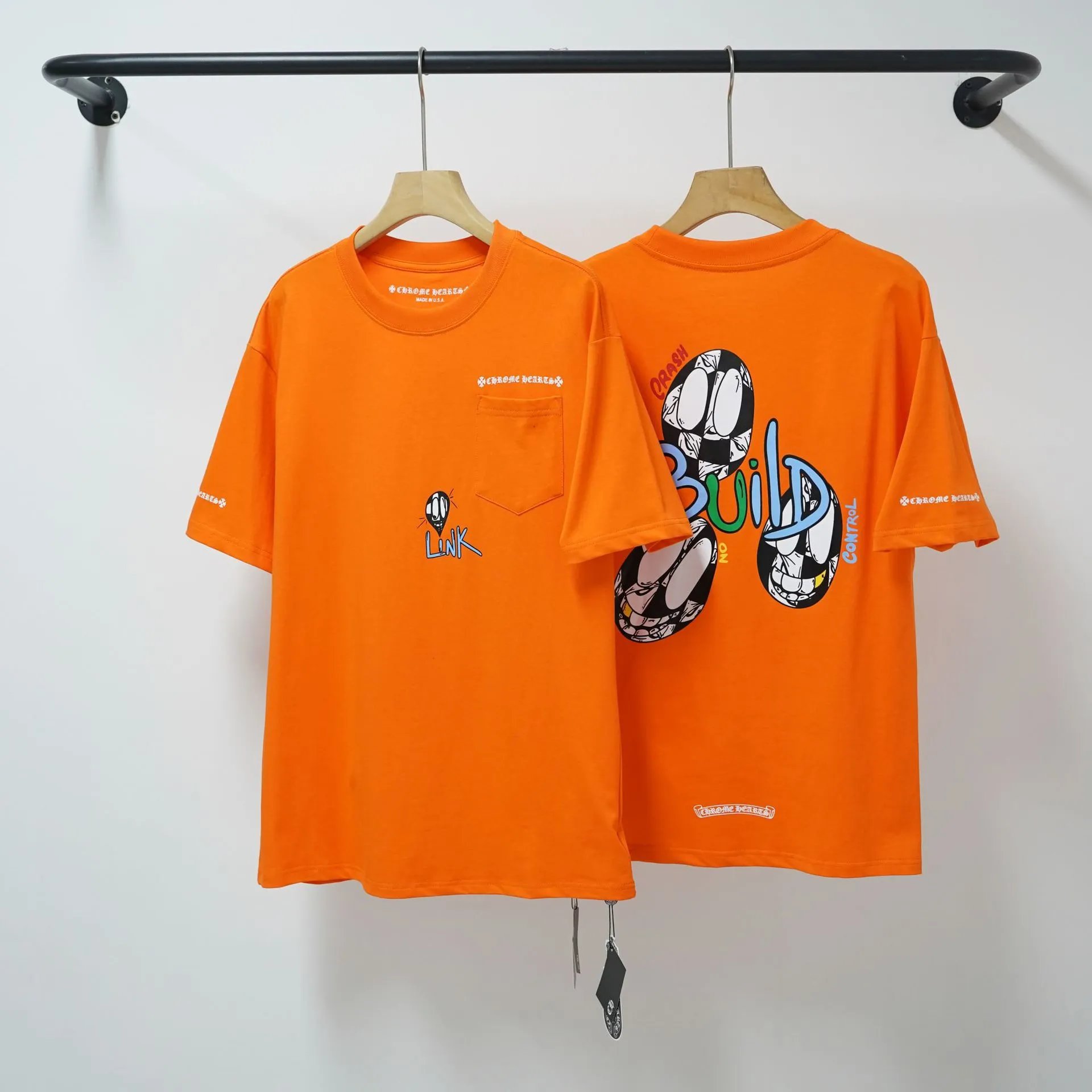 Chrome Hearts T-Shirts Oversized graphic pocket T-shirt — 7