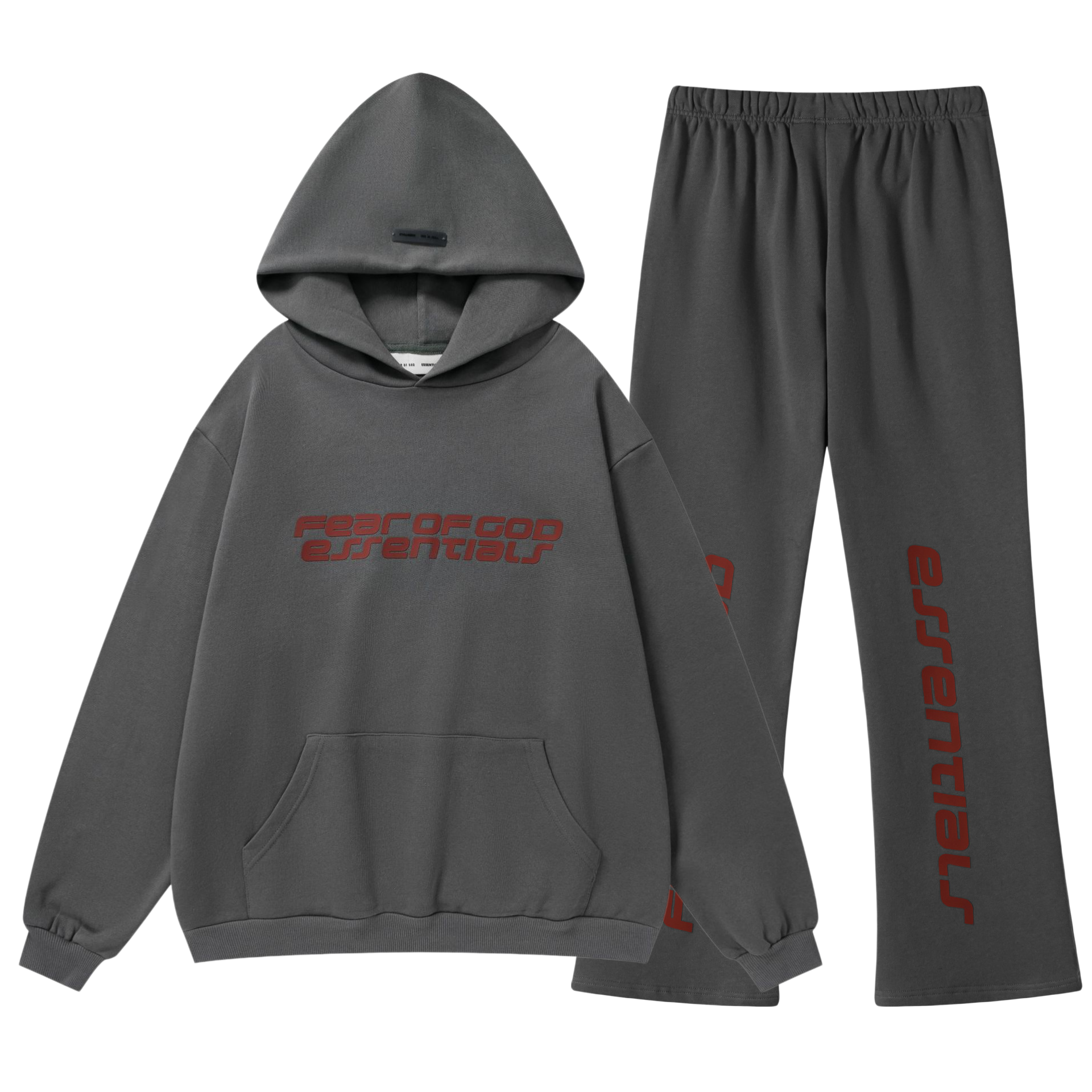 Fear of God Hoodies & Sweatshirts Essentials logo-print hooded sweatshirt image 9