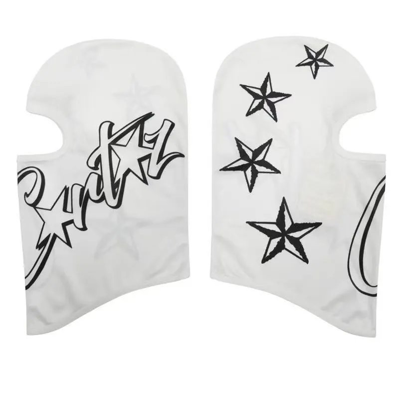 Corteiz Uncategorized Graphic Balaclava Mask — white quick-dry 2