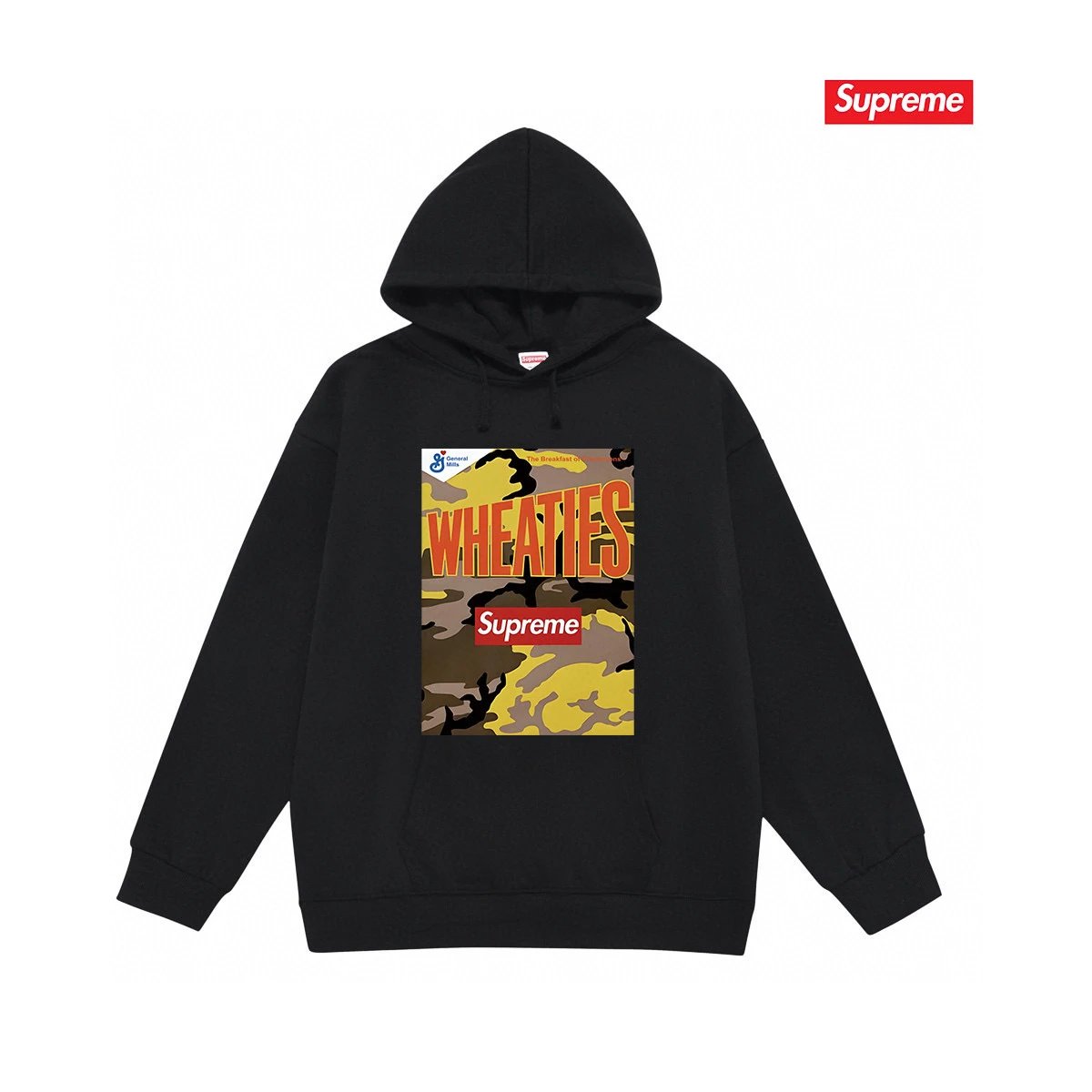 Supreme Hoodies & Sweatshirts Graphic Print Pullover Hoodie — 13