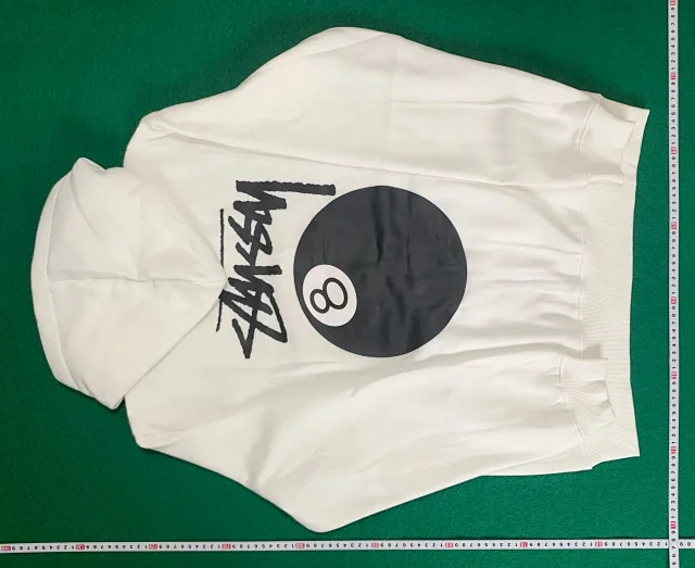Stüssy Hoodies & Sweatshirts Zip-Up Hooded Sweatshirt with Graphic Prints product detail image 3