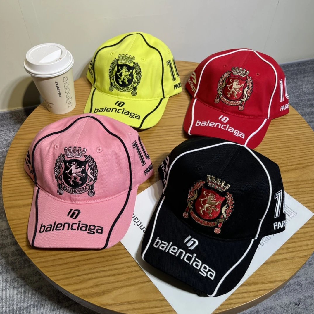 Balenciaga Hats Embroidered logo baseball cap image 2