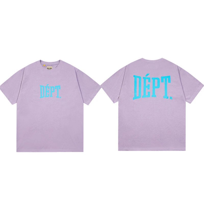 Gallery Dept. T-Shirts Graphic Print Short-Sleeve T-Shirt — 458 purple