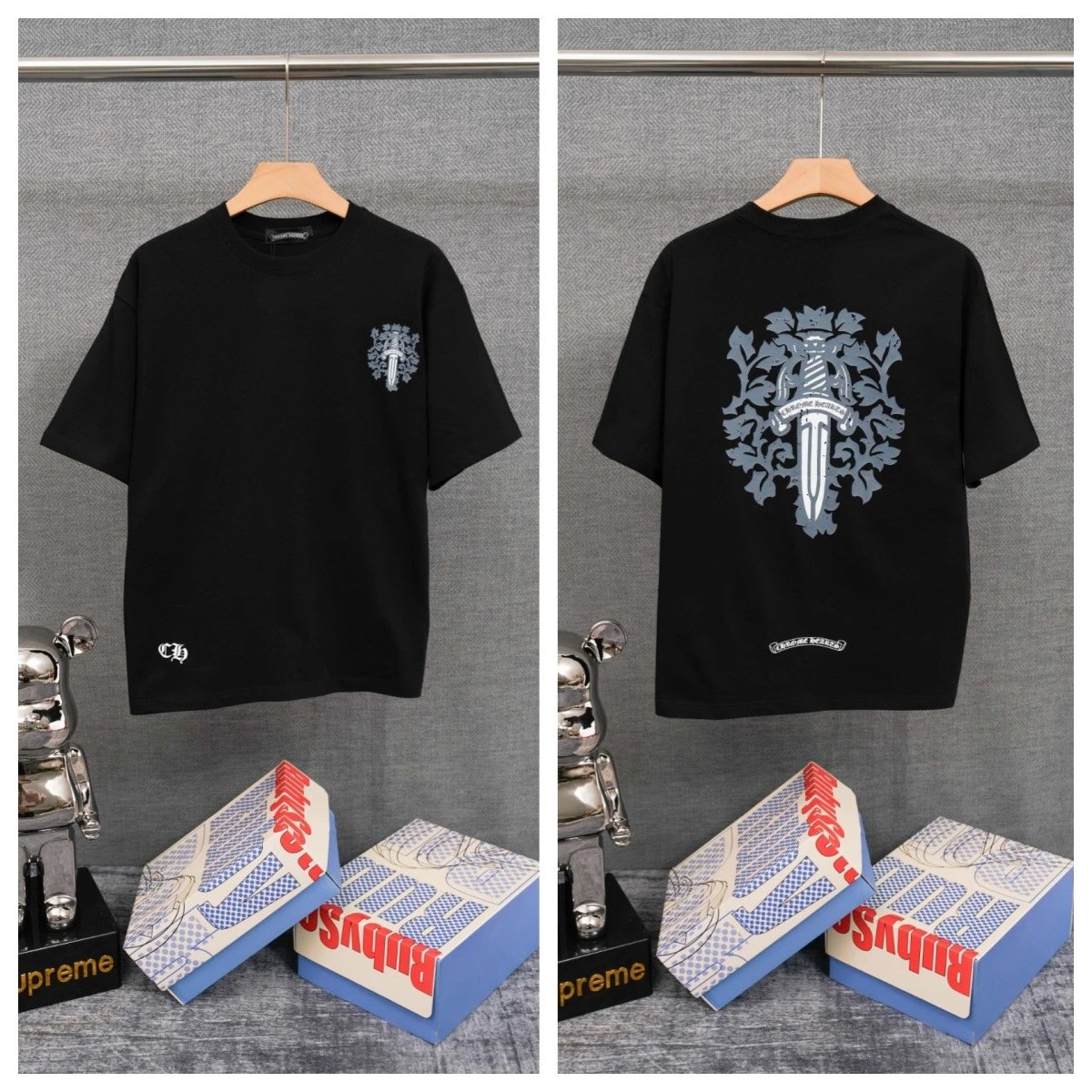 Chrome Hearts T-Shirts Cross Graphic — 15