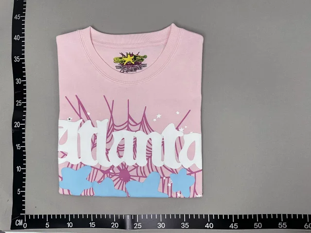 Sp5der T-Shirts Spiderweb Graphic Short-Sleeve T-Shirt product detail image 6