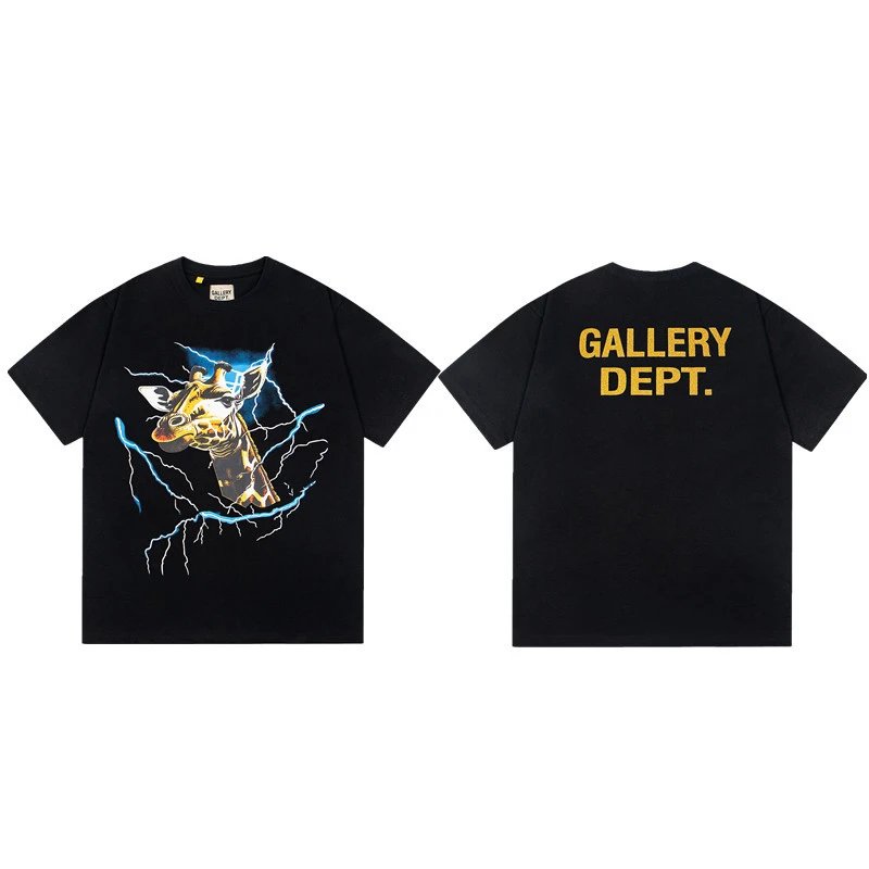 Gallery Dept. T-Shirts Graphic Print Short-Sleeve T-Shirt — 450 black