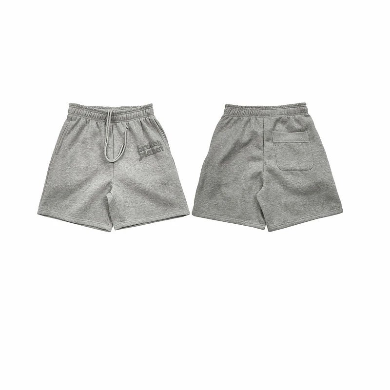 Broken Planet Shorts Graphic and plaid — D 5089#gray