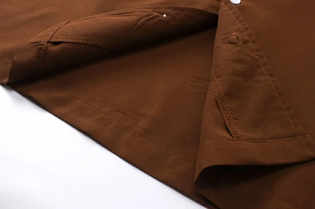 Rhude Shirts Colorblock Palm Tree Embroidered Short-Sleeve Shirt product detail image 30