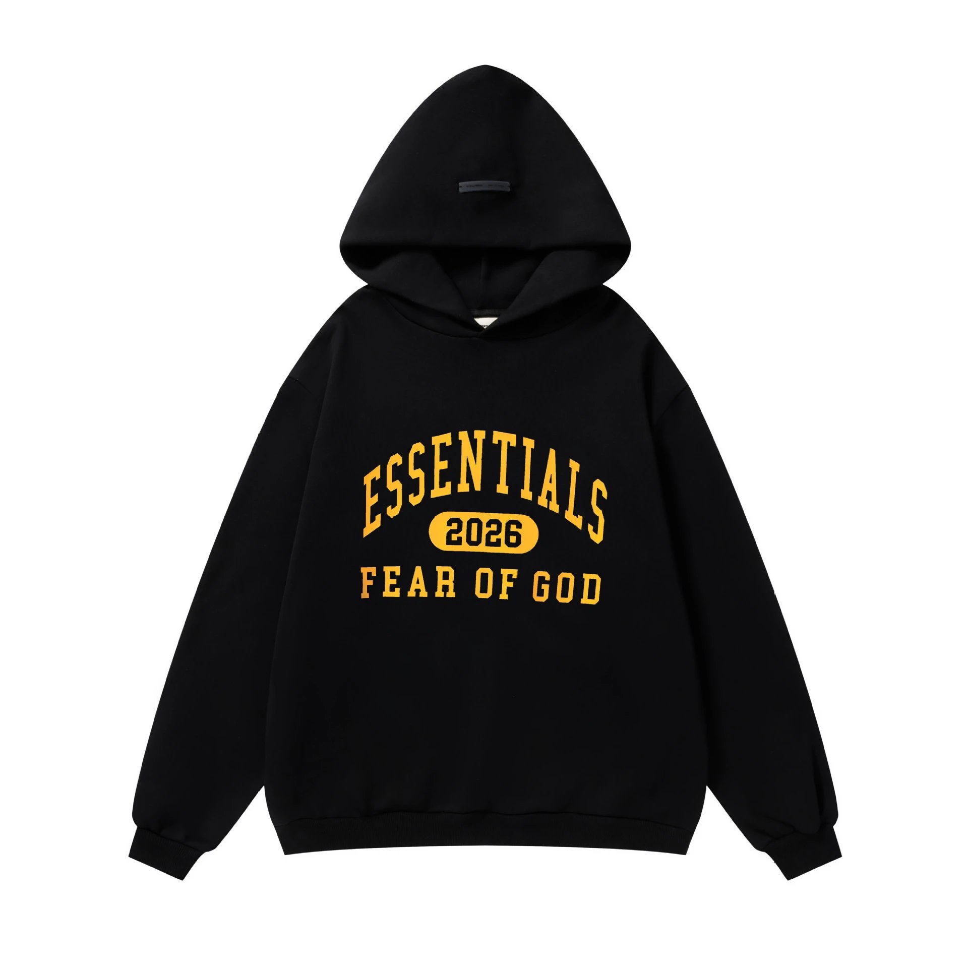 Fear of God Hoodies & Sweatshirts Essentials logo-print hooded sweatshirt — 3985 black