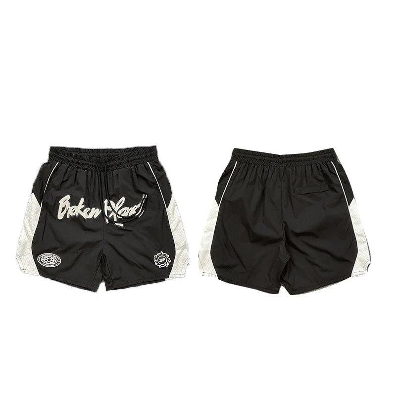 Broken Planet Shorts Drawstring graphic image 5