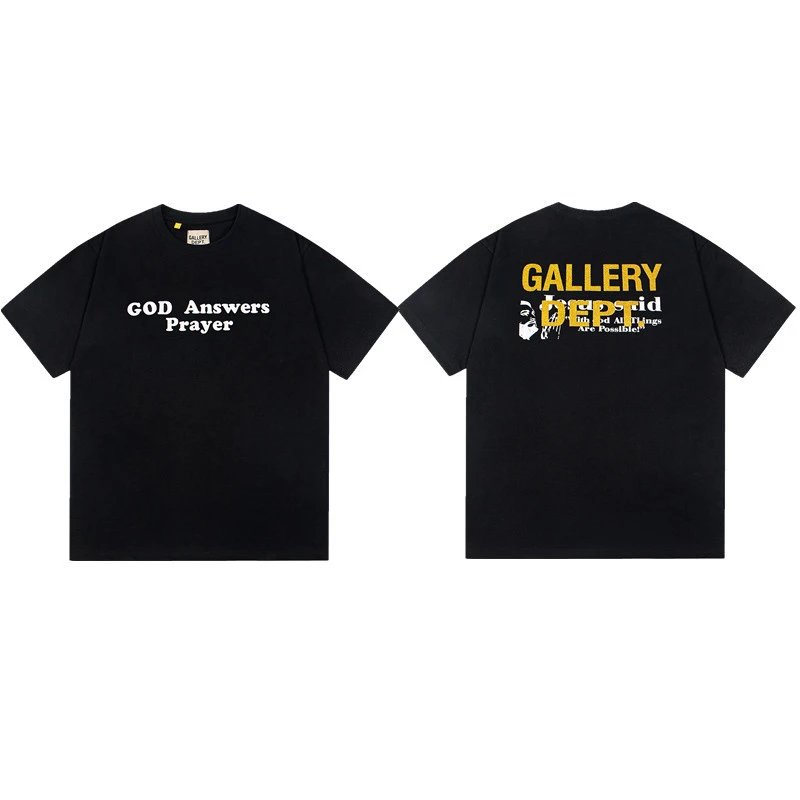 Gallery Dept. T-Shirts Graphic Print Short-Sleeve T-Shirt — 456 black