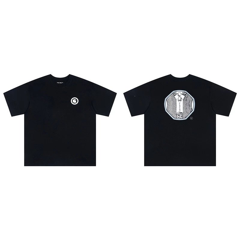Carhartt T-Shirts Short-Sleeve Crew Neck Graphic Logo T-Shirt — 209 black