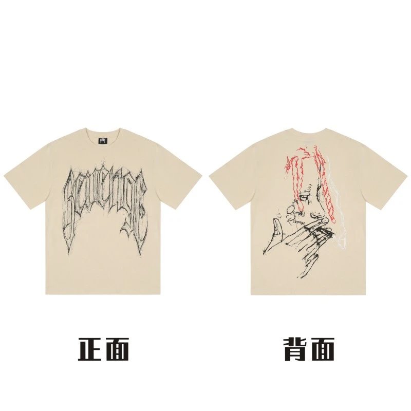 Unbranded T-Shirts Short-Sleeve Graphic Print T-Shirt — 18