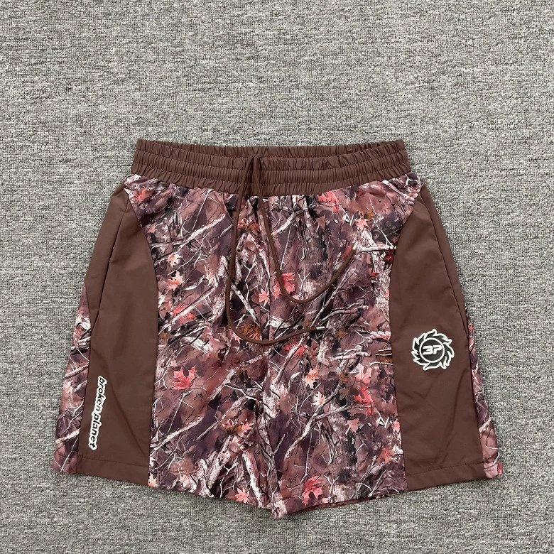 Broken Planet Shorts Drawstring athletic — 3192 purple