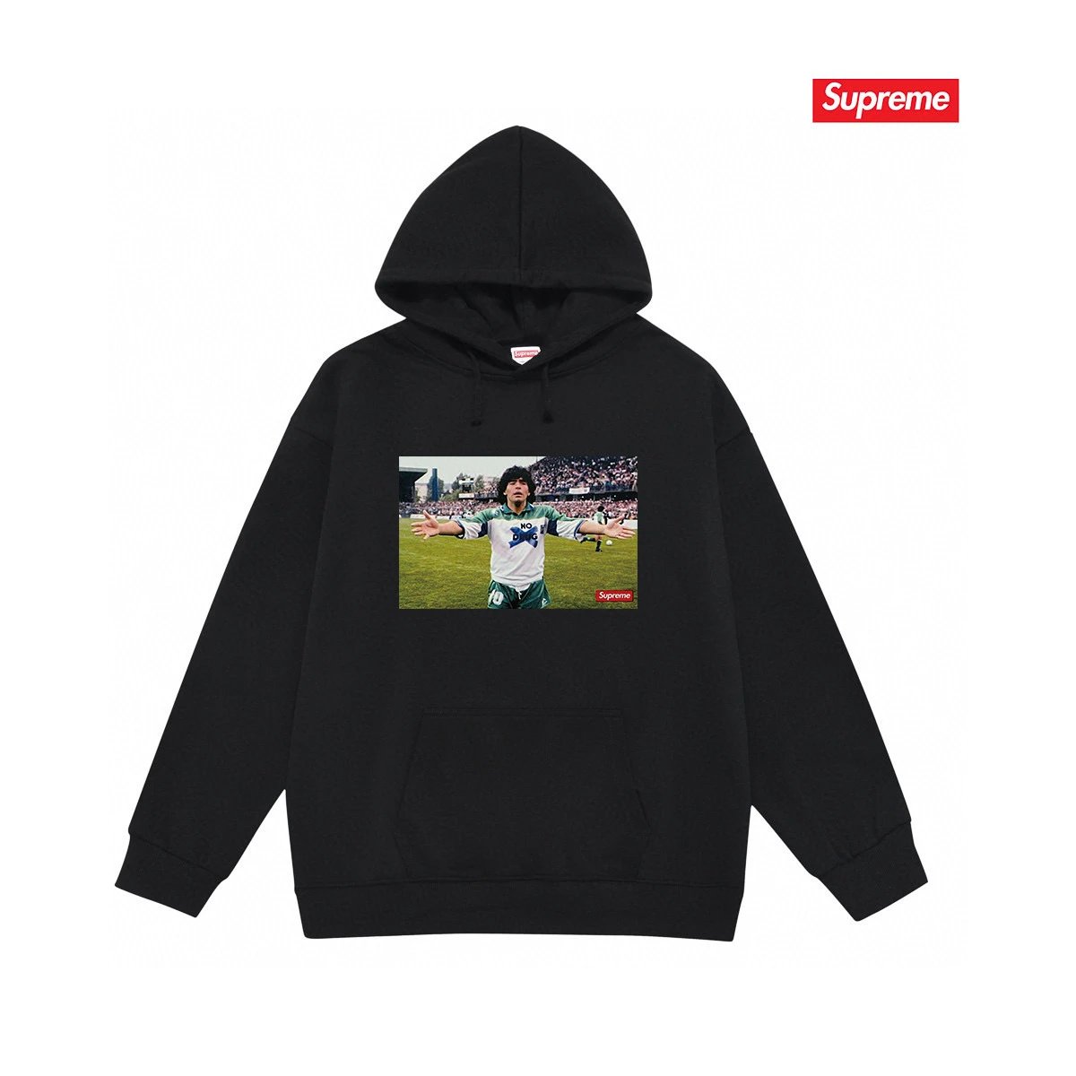 Supreme Hoodies & Sweatshirts Graphic Print Pullover Hoodie — 31