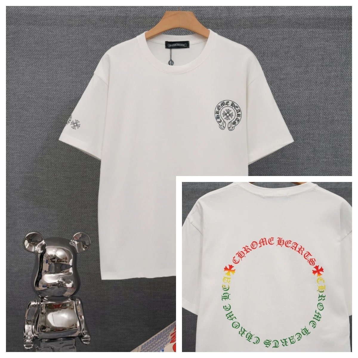 Chrome Hearts T-Shirts Cross Graphic — 5