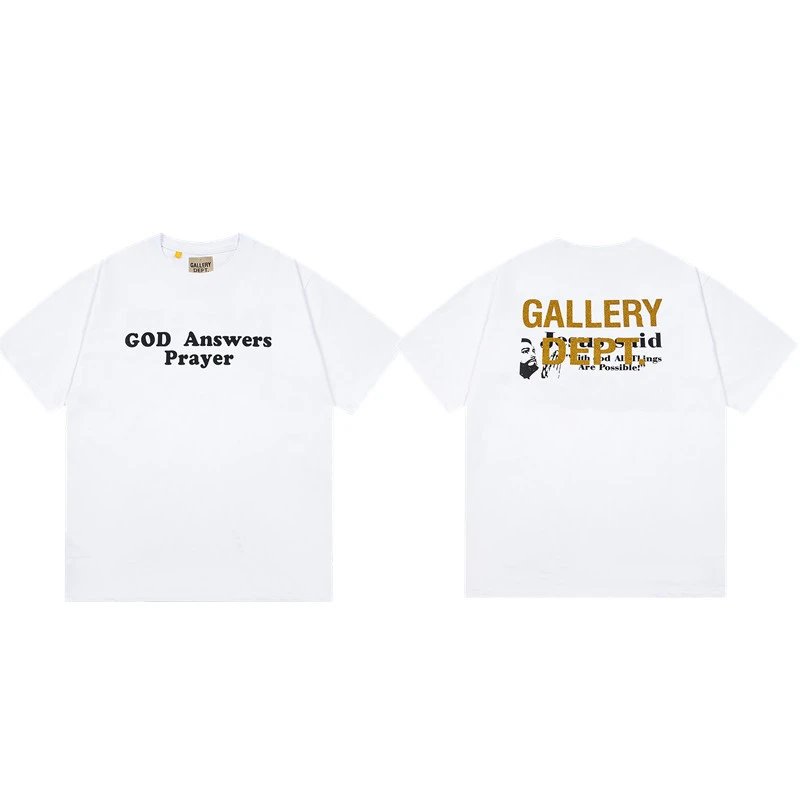 Gallery Dept. T-Shirts Graphic Print Short-Sleeve T-Shirt — 456 white