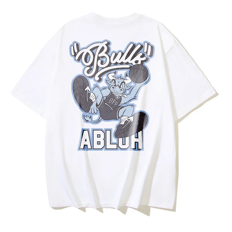 Off-White T-Shirts Short-Sleeve Logo Graphic T-Shirt — 165 white