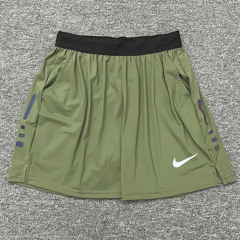 Nike T-Shirts Short-Sleeve Ankle Skeleton Graphic T-Shirt — 02 Light Green Shorts