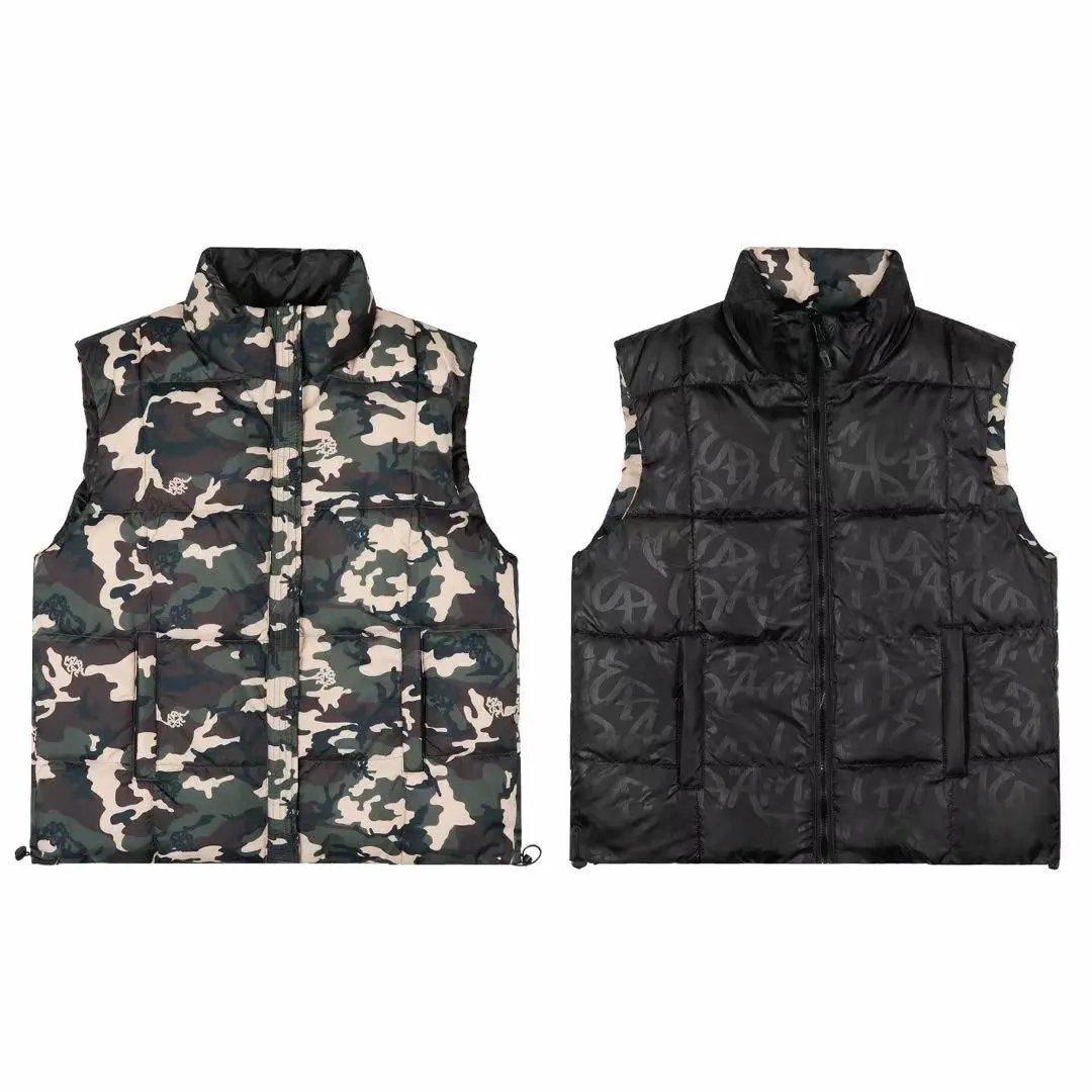 M&T Jackets Hooded zip-up embroidered jacket — ME-H006 Camouflage Reversible Jacket
